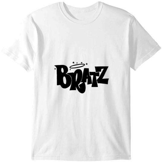 Discover Bratz Logo Black T-Shirts