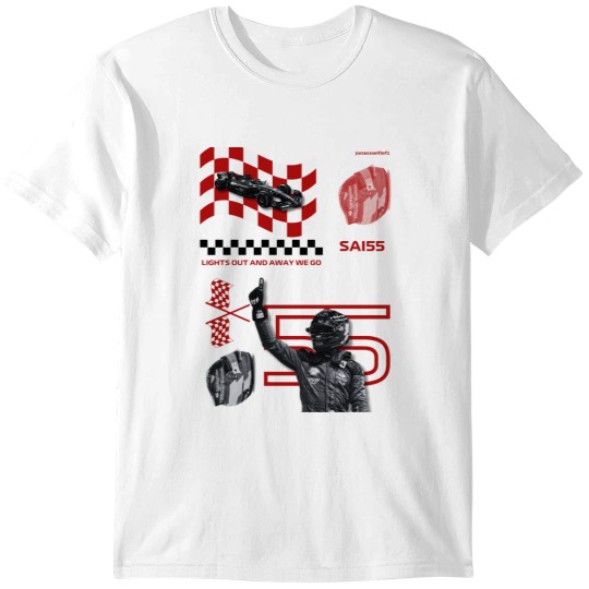 Discover CARLOS SAINZ POSTER T-Shirts