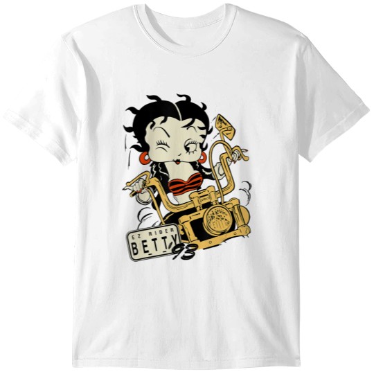 Discover Betty Boop Ez Rider Betty T-Shirts