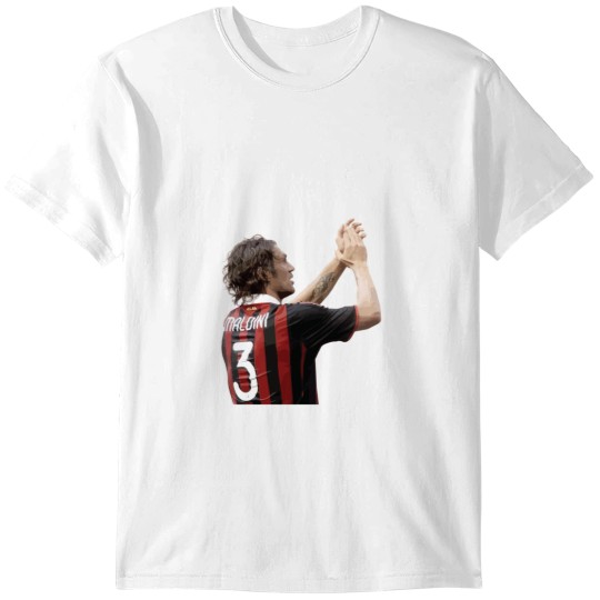 Discover Paolo Maldini - FOOTBALL LEGENDS Graphic T-Shirts