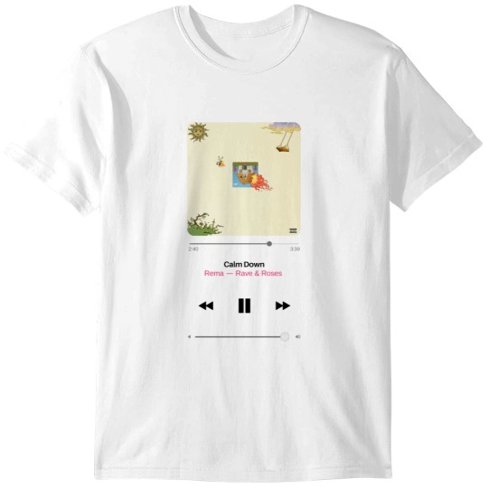 Discover Calm Down Rema T-Shirts