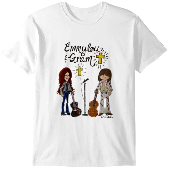 Discover CC Trubiak's Emmylou & Gram T-Shirts