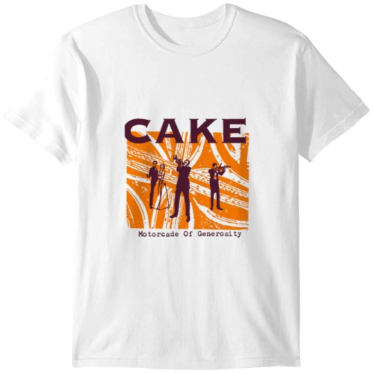 Discover Cake band Motorcade Generosity T-Shirts