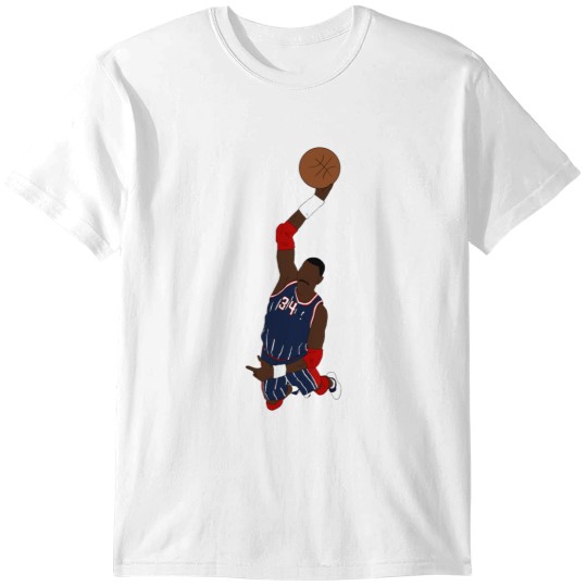 Discover Hakeem Olajuwon Dunk T-Shirts