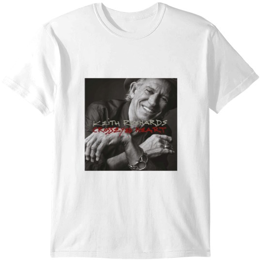 Discover Keith Richards  Crosseyed Heart Album Cover Classic T-Shirts