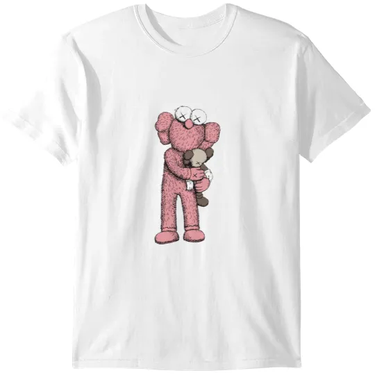 Discover Pink kaws T-Shirts