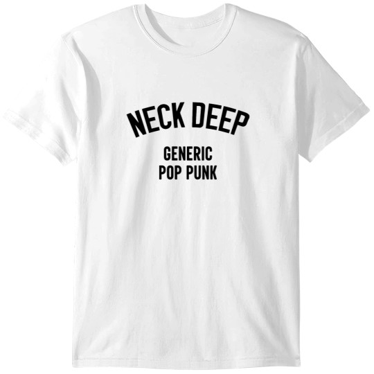 Discover Neck Deep Merch Generic Pop Punk T-Shirts