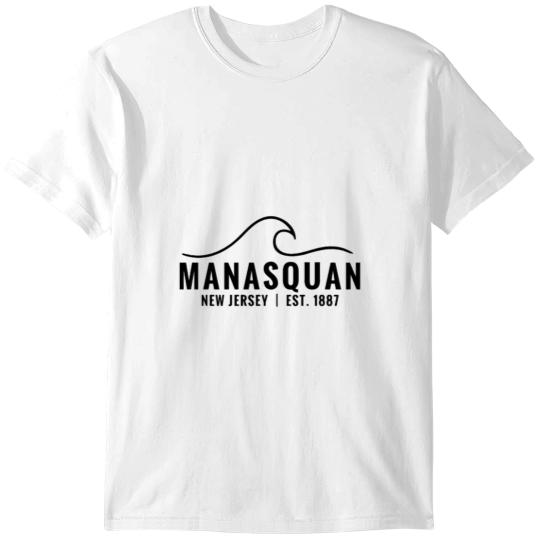 Discover Manasquan Jersey Shore Wave T-Shirts