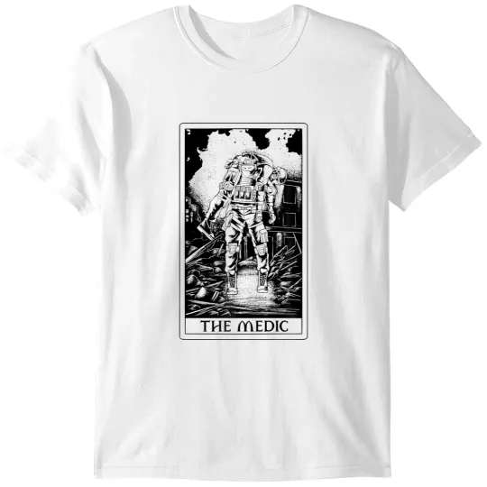 Discover The Medic Tactical Tarot Card Premium T-Shirts