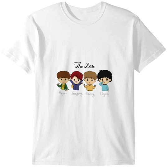 Discover The Rose Kpop Band T-Shirts with Cool Design
