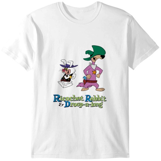 Discover Ricochet Rabbit and Droop-a-long Cast Tribute T-Shirts