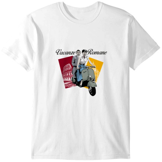 Discover Roman Holiday Golden Audrey Hepburn Cherry Tree Boxer Alligator Vacanze Funny T-Shirts