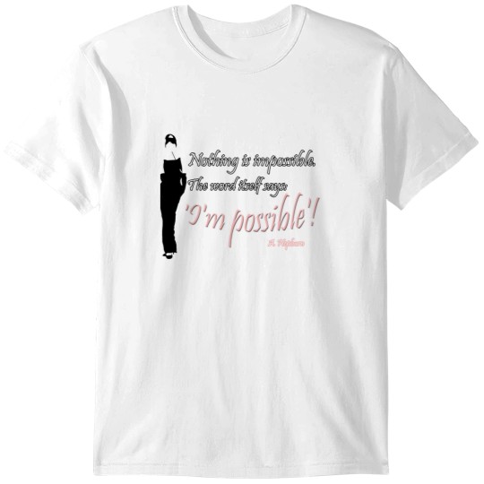 Discover Audrey Hepburn quote T-Shirts