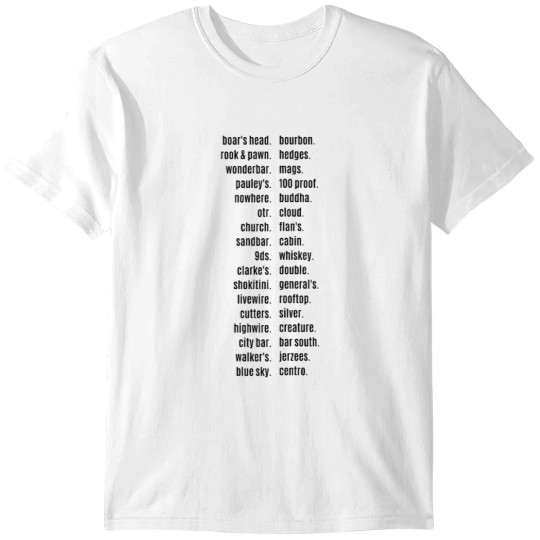 Discover athens ga bars T-Shirts