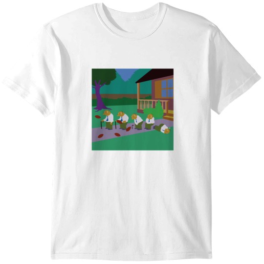 Discover Simplified Simpsonss - Football in the groin classique T-Shirts