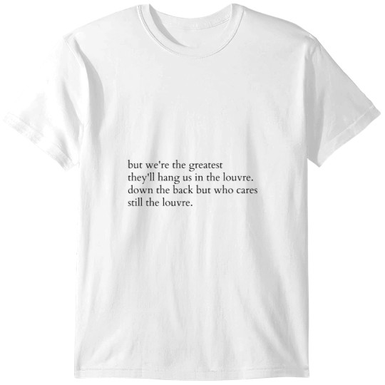 Discover .Lorde The Louvre T-Shirts