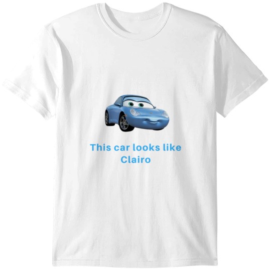 Discover this car looks like clairo T-Shirts