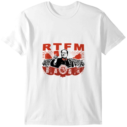 Discover The It Crowd T-ShirtChairman Mao RTFM Roy T-Shirts