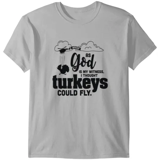 Discover wkrp turkey drop , wkrp turkey drop merch, wkrp , wkrp merch , turkey drop T-Shirts