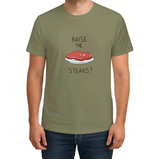 Discover Raise the steaks! - Regular Show T-Shirts