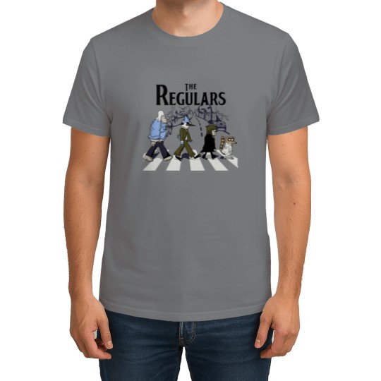 Discover Funny Abbey Road - The Regulars T-Shirts