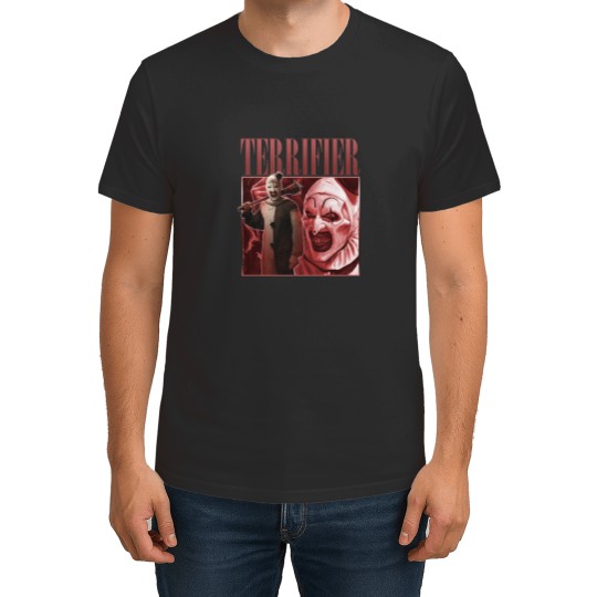 Discover Terrifier Scary Clown Horror Movie TShirt,Halloween Tshirt,Horror Movie T-Shirt