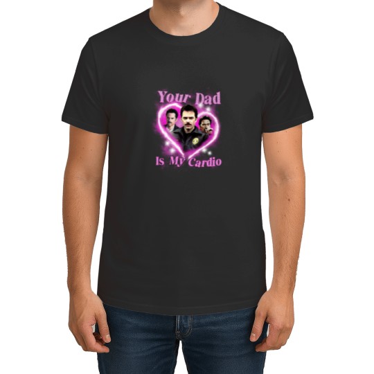 Discover Charlie Swan Movie Shirt, Your Dad Is My Cardio Vintage 90s