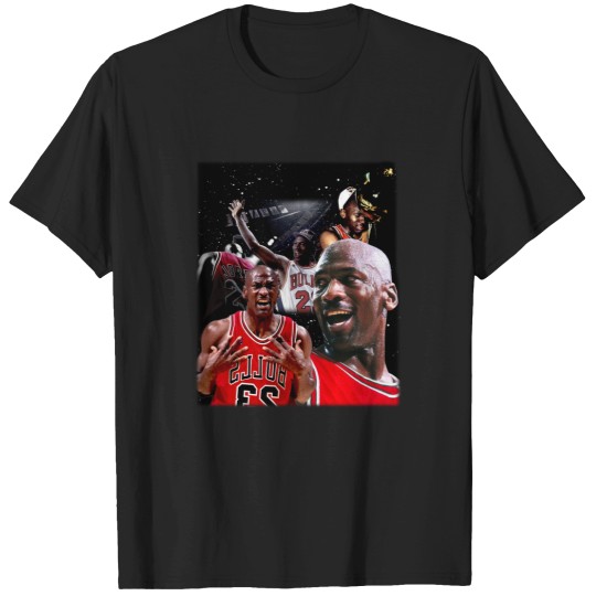 Discover Vintage 90s Basketball Bootleg Style T-Shirt, Jordan Graphic Tee, Michael Jordan Shirt