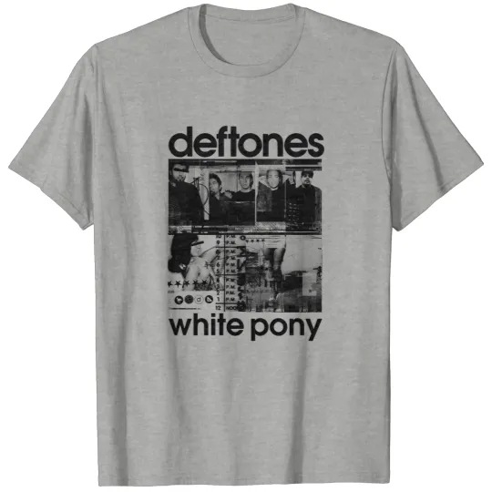 Discover Deftone ROCK BAND T-SHIRT - white pony