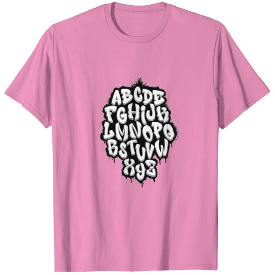 Discover alphabetical graffiti Premium T-Shirts