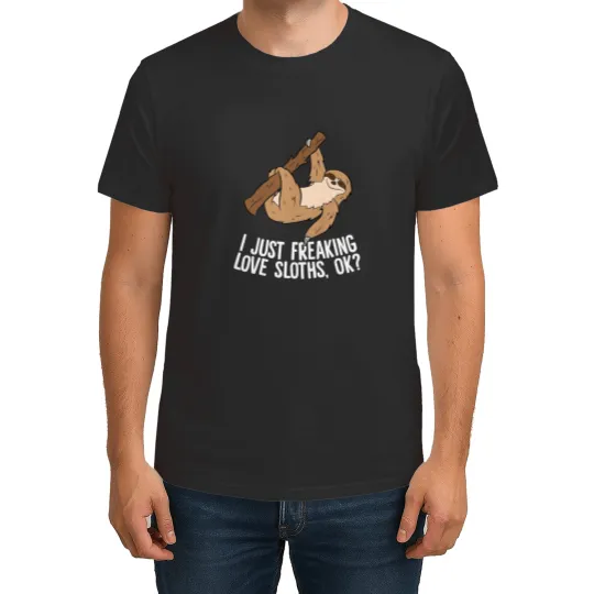 Discover Sloth Gifts I Just Really Like Sloths, Ok? Love Sloths T-Shirt