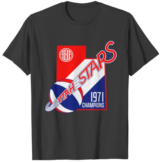 Discover Defunct Utah Stars 1971 ABA Champs - Utah - T-Shirt