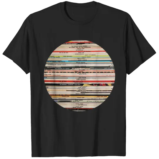 Discover Blue Note Records Round - Vinyl - T-Shirt