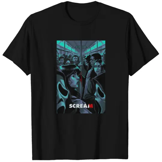Discover 2023 Scream VI Movie Poster Shirt, Scream 6 Movie Shirt