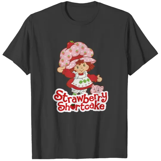 Discover Strawberry Shortcake and Cat - Strawberry Shortcake - T-Shirt