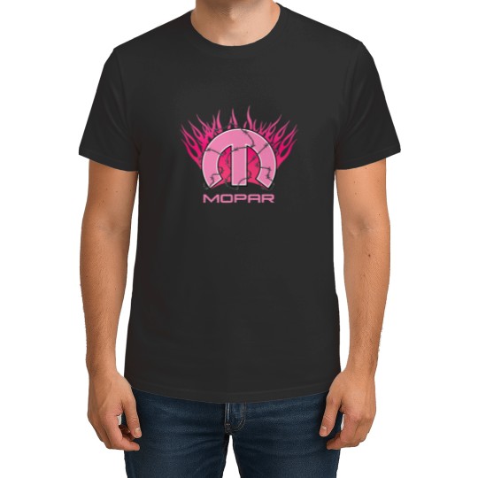 Discover Mopar barbed flames T-shirt