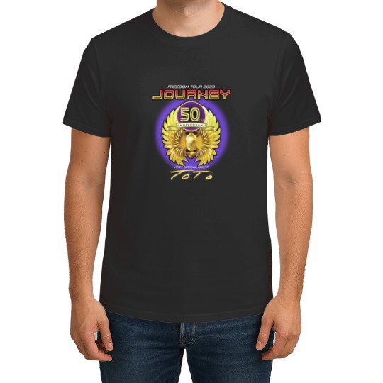 Discover Journey 50th Anniversary T Shirts, Freedom Tour 2023 Classic T Shirts, Journey Rock Band Tour 2023 T Shirts
