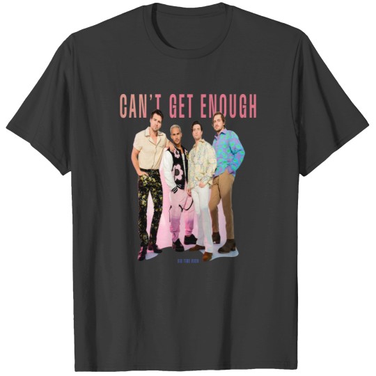 Discover Big Time Rush Band Cant Get Enough Tour T Shirts, 2023 Tour Merch, BTR Merch Big Time Rush Fan T Shirts