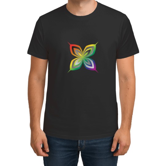Discover Rainbow Lotus T-Shirts