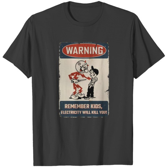 Discover vintage Electricity Will Kill You Kids T-Shirts