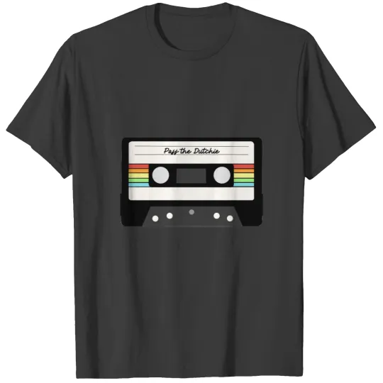 Discover Pass the Dutchie (_pon the left hand side)  Stranger Thing s Argyle  Cassette Pass the Dutchie T-Shirts