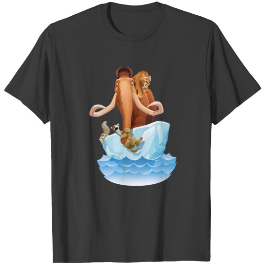 Discover Ice Age Manfred Diego Sid and Scrat on Iceberg39 T-Shirts