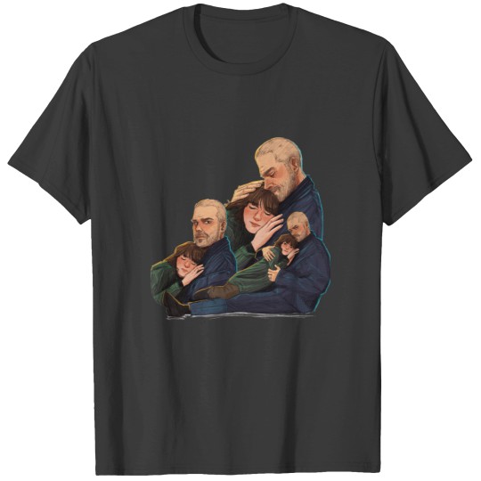 Discover Stranger Things Inspired Hopper and Joyce Graphic T-Shirt