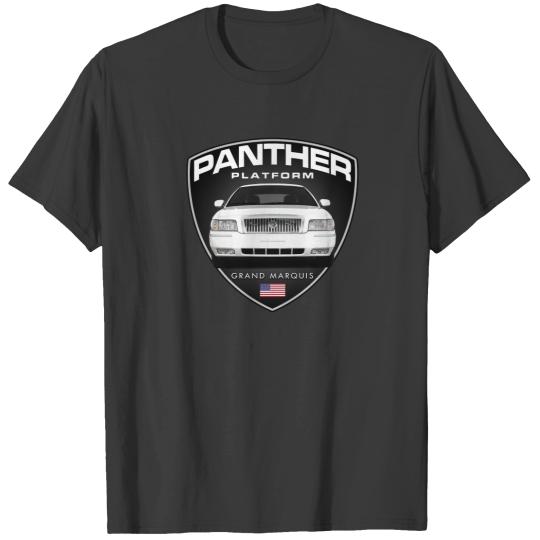 Discover Panthe Platform - Grand Marquis White Car T-Shirts