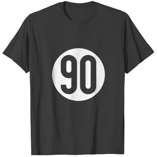 Discover black 90 logo T-Shirts
