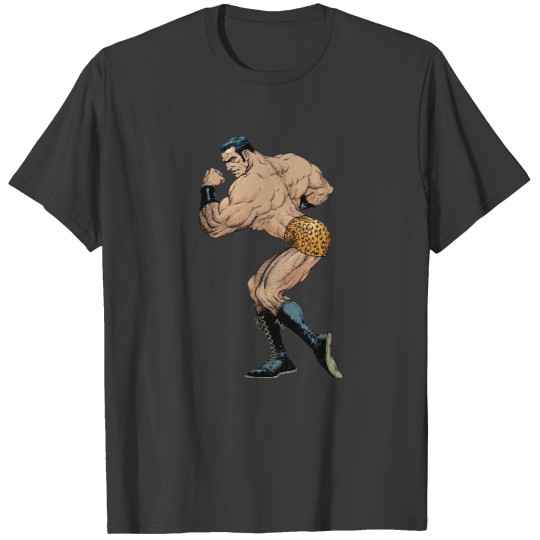 Discover flex mentallo, comics, patrol, strongman, hero of the beach, charles atlas, muscle power,pin up T-Shirts