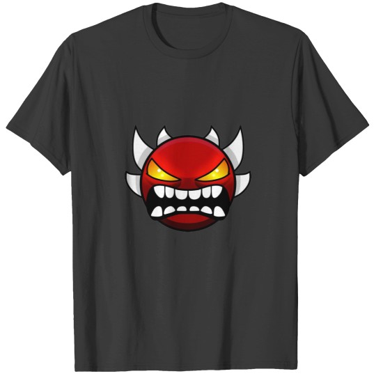 Discover angry geometry dash T-Shirts
