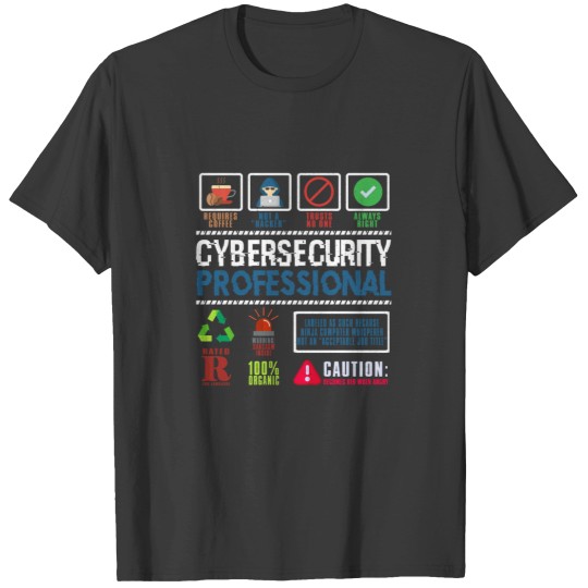 Discover Cybersecurity Professional T-Shirts