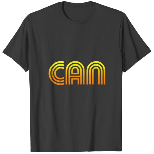 Discover can krautrock logo t T-Shirts