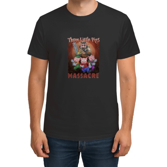 Discover Three Little Pigs Massacre T-Shirts